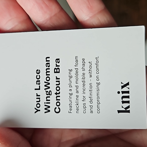 Women's Knix Lace Wingwoman Contour Bra Size 6 Pink - Picture 4 of 8